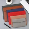 Mode Leder Datei Tasche für Dokumenten organisator a4 a5 Dokumenten tasche Geschäfts vertrag