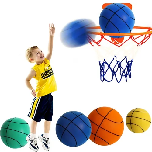 Bouncing Mute Ball Spielzeug Indoor Silent Basketball Baby Schaum Spielzeug Silent Spielplatz Bounce