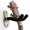 Gitarren-Wandhalterung aus Holz, robust, einzigartiges Design, gebogener Ukulelen-Haken, Bass-Aufbewahrung, Akustik- und E-Gitarren-Rack-Halterung