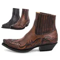 Western Cowboys tiefel für Männer Frauen Größe 35-48 Stickerei Design spitze Schuhe Herren