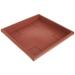 The HC Companies SRO15500E35C012LRTOK Accent Plastic Saucer 15 Terra Cotta