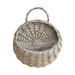 Lksixu Woven Basket Rattan Flower Basket Hanging planters Rustic Flower Pot Wall Hanging Plant containers Woven Storage Baskets Flower Holder for Home Garden Decor Hanging Planters