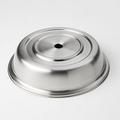 American Metalcraft PC1025S Round Stainless Steel Plate Cover Standard or English-Style Foot