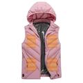 MASRIN Winter Coat for Women Warm Heated Vest for Men and Women with 11 Heating Zones Vest Stand Collar Zipper Lightweight Warm Vest Outdoor Ski Winter Puffer Jackets for Women