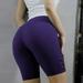 DondPO Leggings for Women Sweatpants Women Women Basic Slip Bike Shorts Compression Workout Leggings Yoga Shorts Capris Yoga Pants Women Tights for Women Gym Shorts Women Purple Pants 3XL