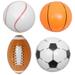 Kid Outdoor Toys outside Summer Inflatable Beach Ball Sand Bench Balls Soccer Sports Pool Party Child 4 Pcs