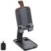 Foldable Mobile Phone Stand Cellphone for Desk Aluminum Alloy Holder Adjustable Folding Abs