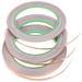 3 Rolls Heavy Duty Tape High Temperature Resistant Copper Shielding Foil for Guitar Waterproof Double Sided Duct Gaffa