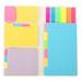 Mini Stickers Pocket Notebooks Sticky Desktop Planning Pad Self- Notes Pads Journal Business Fluorescence Office Student