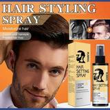 Weloille Men s Styling Spray Hair Styling Gel Hair Gel Water Dry Gel Hair Wax Hair Mud 100ml