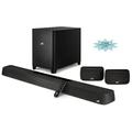 Polk MAGNIFI-MAX-AX-SR Soundbar with Subwoofer and Surround Speakers with an Additional 2 Year Coverage by Epic Protect (2022)