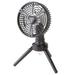 10400mah Portable Camping Fan with LED Light Rechargeable Tripod Tent Hanging Fan Lantern Portable Foldable Oscillating