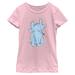 Girl's Youth Mad Engine Pink Dr. Seuss Peaceful Horton Graphic T-Shirt