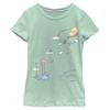 Girl's Youth Mad Engine Mint Dr. Seuss So Many Places Graphic T-Shirt
