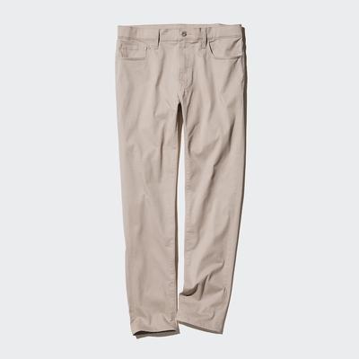 Uniqlo - Cotton Ultra Stretch Skinny Fit Colour Jeans - Beige - XXL