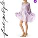 Free People Tops | Free People Clear Skies Cold Shoulder Lavender Lilac Floral Tunic Top Mini Dress | Color: Orange/Purple | Size: Xs