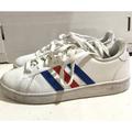 Adidas Shoes | Adidas Grand Court Base Men's Size 8.5 White Tennis Sneaker Shoes | Color: White | Size: 8.5