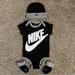 Nike Matching Sets | Nike Black, Gray, & White 3 Piece Matching Set Size 6-12 Months | Color: Black/Gray | Size: 6-12 Months