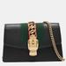 Gucci Bags | Gucci Black Leather Super Mini Sylvie Chain Shoulder Bag | Color: Black | Size: Os