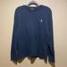 Polo By Ralph Lauren Shirts | Deep Blue Polo Ralph Lauren Longsleeve Shirt | Color: Blue/White | Size: L