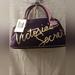 Victoria's Secret Bags | Beautiful Purple Victoria's Secret Handbag / Cosmetic Bag, Nwt. | Color: Purple | Size: L12.5" X H11" X W6"