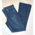 Levi's Jeans | Ladies Levis Dark Wash Mid Rise Flare Stretch Jeans Size 8m | Color: Blue | Size: 8