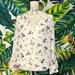 American Eagle Outfitters Tops | Guc $50 American Eagle Md Long Sleeve Cream Blue Pink Floral Keyhole Neck Blouse | Color: Cream/Purple | Size: M