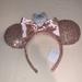 Disney Accessories | Disneyparks Exclusive Merchandise- Minnie Mouse Ears Headband | Color: Cream/Gold | Size: Os