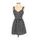 Topshop Casual Dress - A-Line: Black Dresses - Women's Size 6