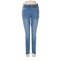 Old Navy Jeggings - Mid/Reg Rise: Blue Bottoms - Women's Size 4