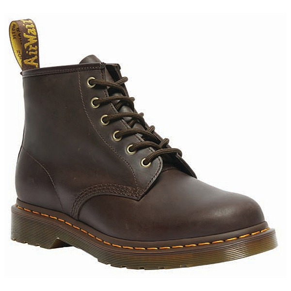 Dr. Martens - 101 Crazy Horse - Freizeitstiefel UK 10 | EU 45 braun