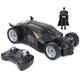 DC Comics Spin Master - Batman Batmobile mit Fernsteuerung (2,4 GHz), einfach zu Fahren, kompatibel mit den Batman-10cm-Figuren, mit Batman-Figur, Maßstab 1:20, ab 4 Jahren