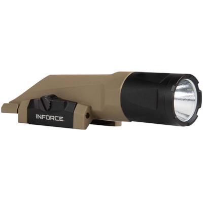 INFORCE Gen 3 - WMLx White-IR 900 Lumens Weapon Light CR123a FDE Body IF71014DE