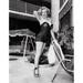Marilyn Monroe Poolside Glamour - Unframed Photograph Metal in Black/White Globe Photos Entertainment & Media | 10" H x 8" W x 1" D | Wayfair