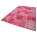 Pink 81" x 119" L Area Rug - Bungalow Rose Rectangle Vipin Rectangle 6'9" X 9'10" Area Rug 119.0 x 81.0 x 0.4 in Cotton | 81" W X 119" L | Wayfair
