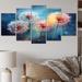 Ebern Designs Dandelion Morning Moments I On Canvas 5 Pieces Print in Blue/Green/Pink | Wayfair FD5F92A7CD09439DBA96CB23BFE78635