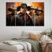 Winston Porter Western Frontier Vigilantes Cowboys II On Canvas 4 Pieces Print in Black/Orange | Wayfair C7D169ED5EE2442BAB700F77F8515265