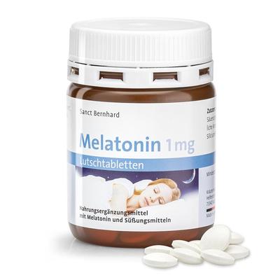 Sanct Bernhard Melatonin-1 mg-Lutschtabletten 120 St Lutschtabletten