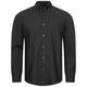 BEN SHERMAN Oxford Herren Langarm Hemd 0076260-BARELY BLACK