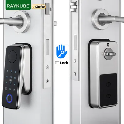 Einfacher Ersatzzylinder Smart Lock APP TTlock Bluetooth Fingerabdruck Passwort NFC Entsperren Sie automatische Sperre/Entriegelung mit Batterie Z-18