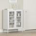 South Shore Eddison Mesh 2-Door Storage Cabinet