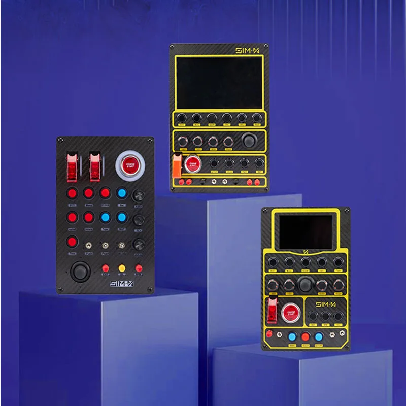 Racing simulator zentrale steuerung box RGB blenden farbe instrument control box für simid geschwindigkeit dämon fanatec Image