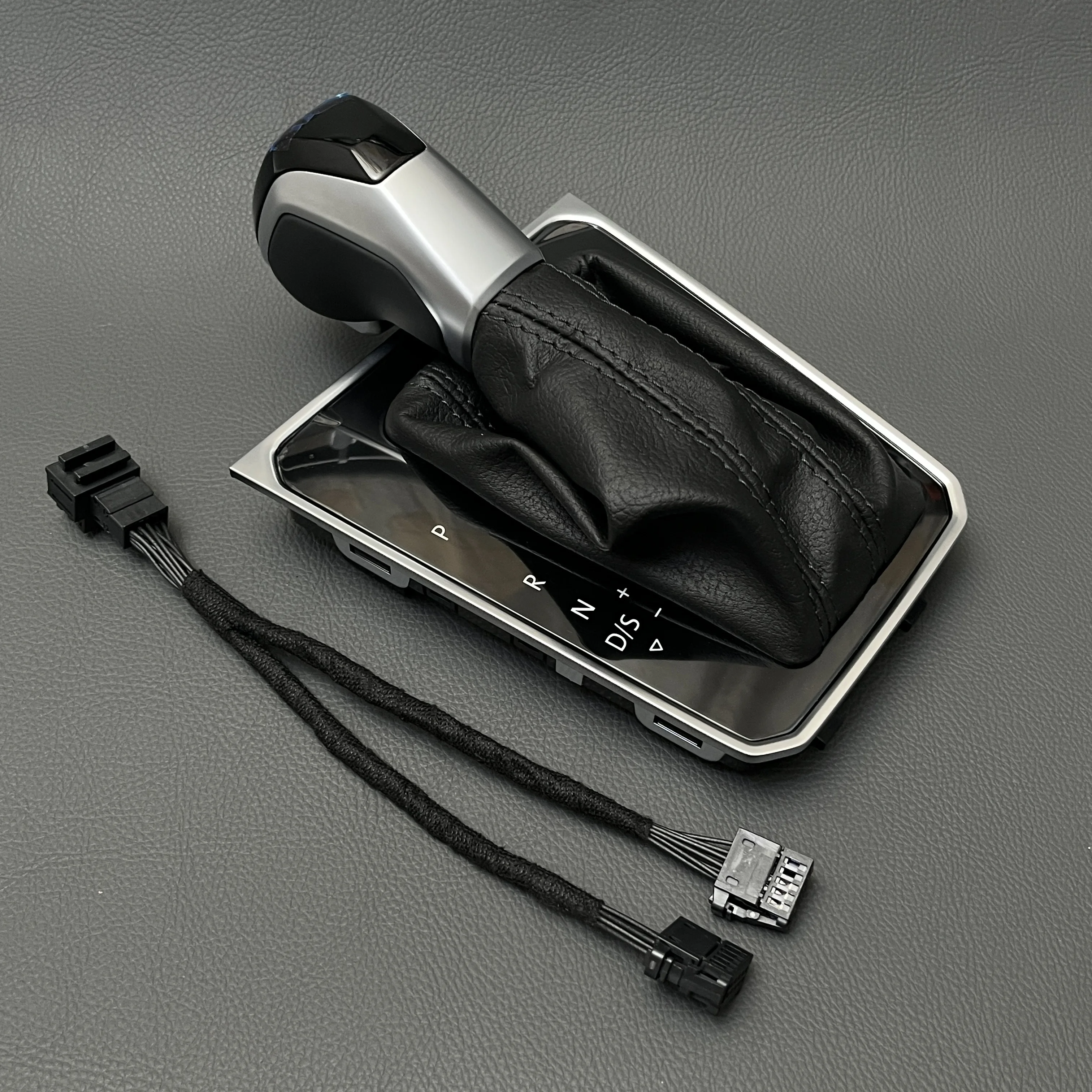 DSG AT Synchronisieren Elektronische Anzeige Schaltknauf Shift Handball Für Volkswagen 2016-2019 Passat B8 2019 CC Auto Zubehör Image