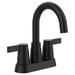 Bathroom Faucet 2-Handle Bathroom Sink Faucet 360 Degree High Arc Swivel Spout Centerset 4 Inch Vanity Faucet