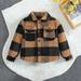 Baby Deals!Toddler Girl Clothes Clearance Toddler Boy Girl Fall Flannel Shirt Kid Baby Long Sleeve Button Down Plaid Shirts Long Flannel Jacket Little Girls Winter Shirts Clearance 12 Months-5 Years