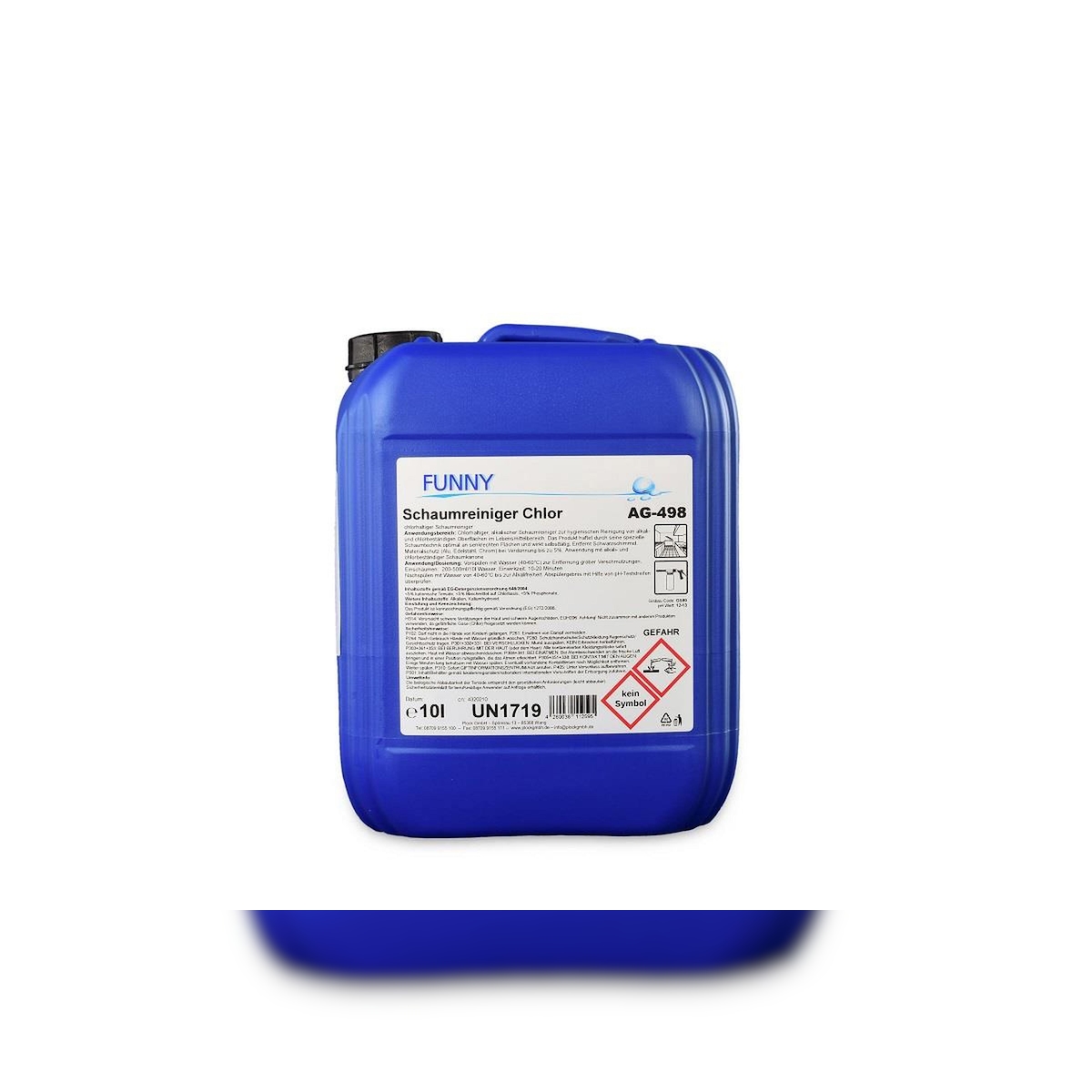 Plock GmbH Schaumreiniger Funny - 10 L Kanister - hochkonzentriert - Allesreiniger Image