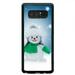 Snowman Cold Christmas Holiday Gift Hard Rubber Custom Case Cover For Samsung Galaxy S23 Ultra S22+ S21 Plus