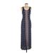 Pink Republic Casual Dress Scoop Neck Sleeveless: Blue Dresses - Women's Size Medium