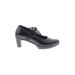 Naot Heels: Pumps Chunky Heel Classic Black Solid Shoes - Women's Size 36 - Round Toe