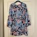 Lilly Pulitzer Dresses | Nwt Lilly Pulitzer Bell Sleeve Kayla Stretch Dress, 0 | Color: Blue/Pink | Size: 0